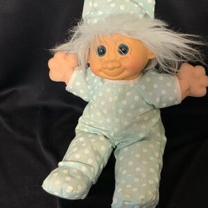 Vintage Russ Troll Doll 12" soft body